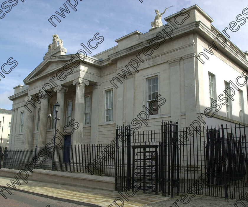 DERRY COURTHOUSE 
 Courthouse, Bishop Street, Derry. (Photo - Tom Heaney, nwpresspics) 
 Keywords: Courthouse
Derry