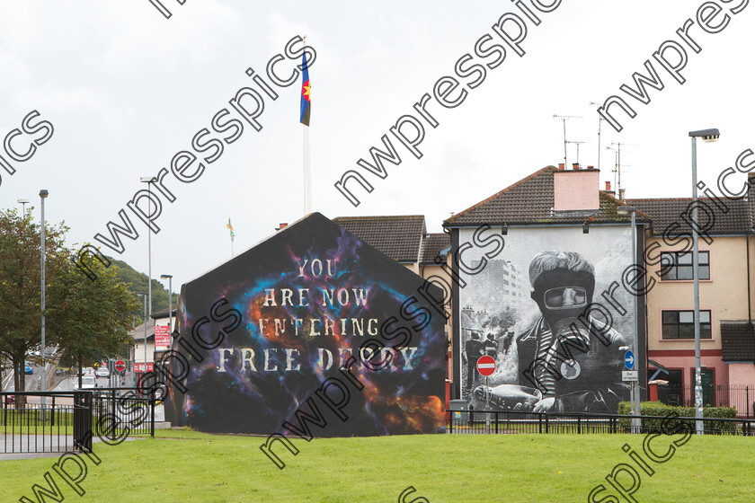 FREE DERRY AUG 2011 
 Free Derry Wall Aug 2011. (Photo - Tom Heaney, nwpresspics) 
 Keywords: Free Derry Wall
Bogside